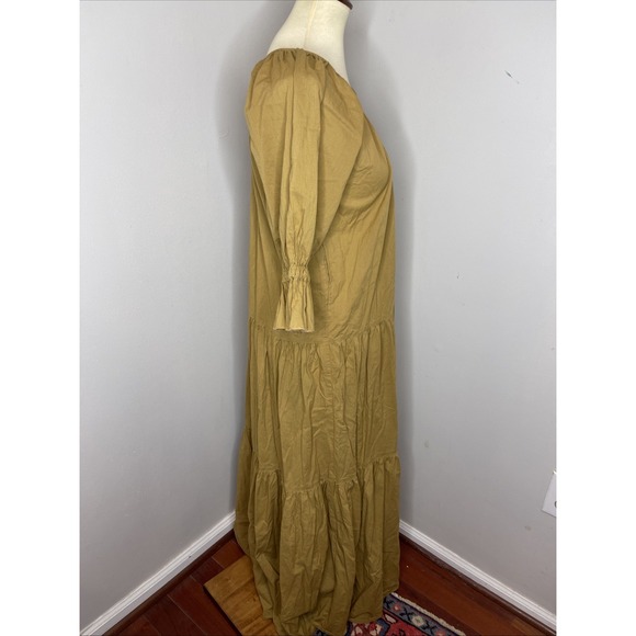 Daughters of‎ India Sahana Maxi Dress in Earthly Brown Medium M - Picture 5 of 10